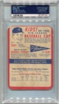 1955 Stahl-Meyer Don Newcombe PSA 1 