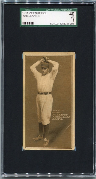 E136 1911 Zeenut Arrellanes Sacramento SGC 40