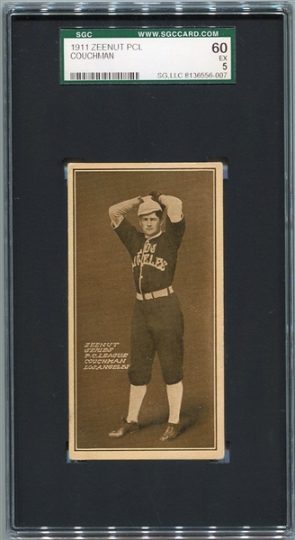E136 1911 Zeenut Couchman Los Angeles SGC 60