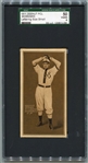 E136 1911 Zeenut Moskiman San Francisco Small Size Lettering SGC 50