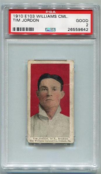 E103 Tim Jordan Brooklyn PSA 2