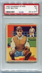 R327 1935 Diamond Stars #47 Cliff Bolton Washington Senators PSA 5