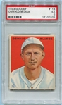 R319 1933 Goudey #113 Oswald Bluege Washington Senators PSA 5