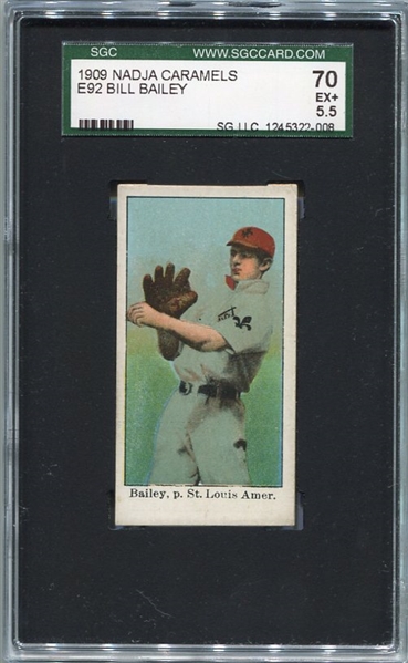 E92 Nadja Caramel Bill Bailey St. Louis SGC 70