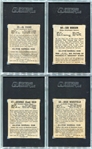 1948-49 Leaf Lot of 4 All SGC Graded 