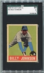 1948-49 Leaf #14 Billy Johnson New York Yankees SGC 60 