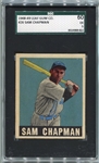1948-49 Leaf #26 Sam Chapman Philadelphia A's SGC 60