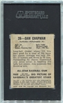 1948-49 Leaf #26 Sam Chapman Philadelphia A's SGC 60
