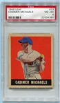 1948-49 Leaf #13 Casimer Michaels SP PSA 4