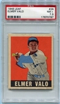 1948-49 Leaf #29 Elmer Valo Philadelphia A's PSA 7.5