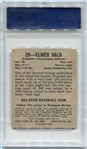 1948-49 Leaf #29 Elmer Valo Philadelphia A's PSA 7.5