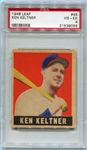1948-49 Leaf #45 Ken Keltner SP PSA 4