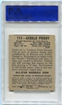 1948-49 Leaf #111 Gerald Priddy St. Louis Browns PSA 7