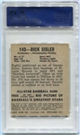 1948-49 Leaf #143 Dick Sisler SP PSA 4