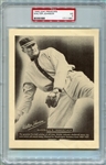 1949 Leaf Premium Walter Johnson PSA 3