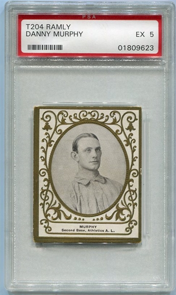 T204 Danny Murphy Athletics PSA 5