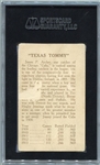 E224 1914 Texas Tommy Type 1 James Archer Chicago Cubs SGC 20