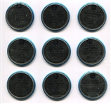 1965 Old London Coins lot of 9 with HOFers
