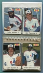1982 Hygrade Meats Montreal Expo's Complete Set of 24 Nrmt/Mt In Original Album