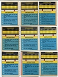 1970 Topps Scratch-Offs Near Set of 22 Different All Unscratched Except One