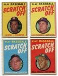 1970 Topps Scratch-Offs Near Set of 22 Different All Unscratched Except One