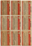1953 Bowman Color Lot of 19 Different w/1 Dupe Mostly VG to EX+