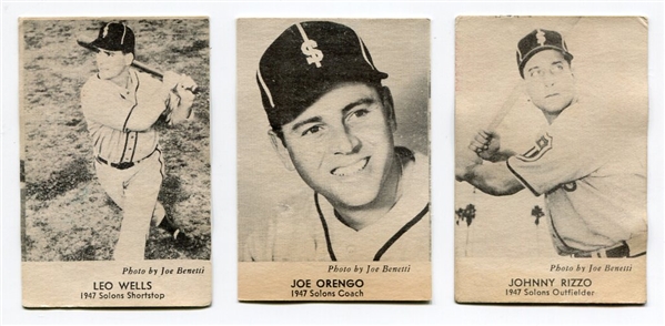 1947 Sunbeam Bread Sacramento Salons Lot of 3 Different