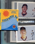 1984 Tigers Wave Postcard Set Complete Nrmt/Mt
