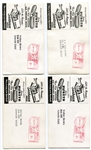 1949 Sunbeam Bread / Pureta Meats Sacramento Salons 12 Postcard Complete Set