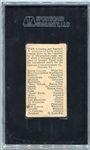 E253 Oxford Confectionery Frankie Frisch SGC 30