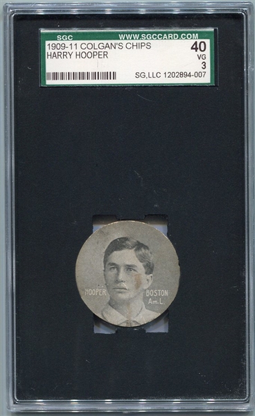E254 Colgans Chips Harry Hooper SGC 40