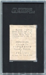 1945-46 Caramelo Deportivo #30 Raymond Brown SGC 20