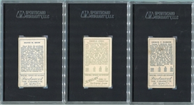 T205 Lot of 3 Different All SGC 40's