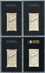 T206 Lot of 11 Different All SGC Graded
