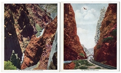 Chicago White Sox in the Royal Gorge Oversized Postcard in Original Packet!
