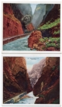 Chicago White Sox in the Royal Gorge Oversized Postcard in Original Packet!
