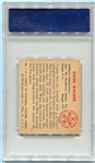 1950 Bowman Football #1 Doak Walker PSA 6