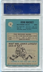 1964 Philadelphia Football #3 John Mackey Rookie Card PSA 6