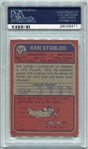 1973 Topps Football #487 Ken Stabler Rookie Card PSA 7