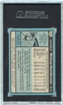 1980 Topps #482 Rickey Henderson Rookie Card SGC 86