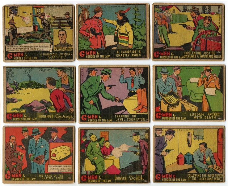 R60 G-Men & Heroes of the Law 41 Different