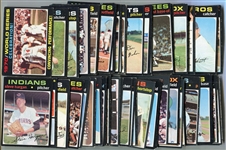 1971 Topps Baseball Starter Set of 351 Different w/High Numbers