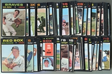 1971 Topps Baseball Starter Set of 351 Different w/High Numbers
