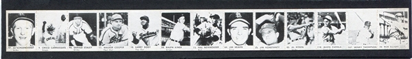 R423 Original Strip of 13 w/HOFers