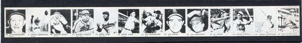 R423 Original Strip of 13 w/HOFers