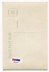 Buck Leonard Autographed Postcard PSA/DNA Certified