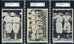 R313 National Chicle Fine Pen Lot of 3 SGC Graded
