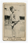 E121 American Caramel Harry Heilmann Batting 