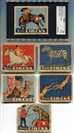 R152 Tootsie Circus Cards Lot of 6 Different
