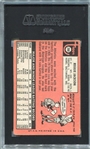 1969 Topps #260 Reggie Jackson Rookie Card SGC 40